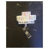 Inspirational Retractable Badge Holder - Retail: $8