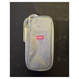EASTHILL Big Capacity Pencil Pen Case Office College School Large Storage High Capacity Bag Pouch Holder Box Organizer (Gray) - Retail: $14