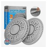 New Zaa Shower Drain Hair Catcher - 2 Pack - Retail: $20