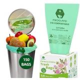 Medoland Compostable Trash Bags 2.6 Gallon - Retail: $15