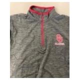 Oklahoma Quarter Zip, Colosseum Athletics Officially Licensed - Small