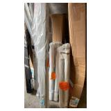 Lot of Window Blinds, Curtain Rods, Tension Rods