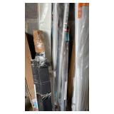 Lot of Window Blinds, Curtain Rods, Tension Rods
