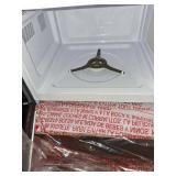 Hamilton Beach 1.1 Cu ft Countertop Microwave Oven  White and Stainless Steel