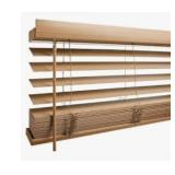 Asstd Private Brand Premium 2 1/2 Cut-To-Width Cordless Faux Wood Blin 3 pack
