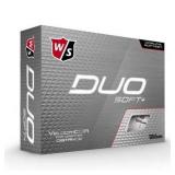 Wilson Staff Duo Soft+ Golf Balls  12-Pack  White