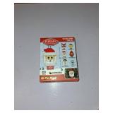 Brickcraft Rudolph Santa Claus Ornament Brick Building Set, Set Of 74 Pieces