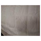 HOME EXPRESSIONS Cotton Crinkle Comforter Set COOL WHITE ONE SIZE