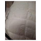 HOME EXPRESSIONS Cotton Crinkle Comforter Set COOL WHITE ONE SIZE
