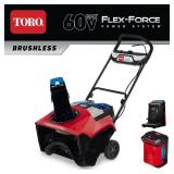 Toro 60V Max 21  Power Clear Snow Blower Kit Self Propelled - Retail: $1,179