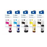 Transpex 512 Ink Bottle Replacement for Eps 512 T512 Ink Refill Used for Expression Premium ET-7700 ET-7750 ET 7700 ET 7750 (Black, Photo Black, Cyan, Magent, Yellow, 5 Pack