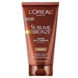 L Oreal Paris Sublime Bronze Tinted Self-Tanning Lotion for Face  Medium  5 fl oz