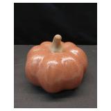 Small Ceramic Pumpkin Figurine Orange - Threshold