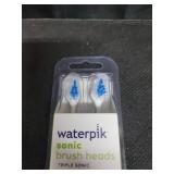 Waterpik Triple Sonic Tooth Brush Heads Replacement, Complete Care, STRB-3WW, 3 Count, White