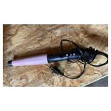 Remington CI9538 Pro 1 -1.5  Pearl Ceramic Conical Curling Wand  Digital Controls + 10 Heat Settings  Black/Pink (powers on, gets hot)