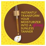 Jergens Natural Glow Instant Sun Drops, Sunless Tanning for Face and Body, Instant Sun Bronzing Drops, Oil Free, 1 Fl Oz - Retail: $13