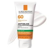 La Roche-Posay Anthelios Clear Skin Sunscreen Dry Touch SPF 60, Oil Free Sunscreen For Face, Oil Absorbing, Broad Spectrum SPF + Antioxidants, Non-Greasy, Oxybenzone Free, Travel Size Retail: $21