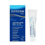 Differin Acne Treatment Gel, 30 Day Supply, Retinoid Treatment for Face with 0.1% Adapalene, Gentle Skin Care for Acne Prone Sensitive Skin, 15g Tube