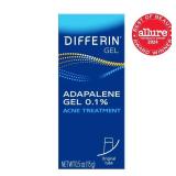 Differin Acne Treatment Gel, 30 Day Supply, Retinoid Treatment for Face with 0.1% Adapalene, Gentle Skin Care for Acne Prone Sensitive Skin, 15g Tube
