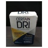 Certain Dri Antiperspirant Wipes for Excessive Sweating & Hyperhidrosis 72HR Clinical Strength Odor & Perspiration Protection, Travel-Friendly, Dermatologist Recommended, (10 Count)
