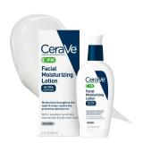 CeraVe PM Facial Moisturizing Lotion, Night Cream with Hyaluronic Acid and Niacinamide, Ultra-Lightweight, Oil-Free Moisturizer for Face, 3 Ounce About 3/4 Full
