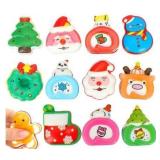 VOMAOK 12pcs Christmas Slow Rising Toys Christmas Squishy Toys for Christmas Stocking Stuffers Party Favor Gifts
