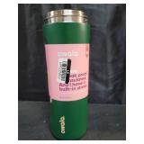 Owala 24oz FreeSip Stainless Steel Water Bottle - Forest Fairy: Portable Drinkware, All Ages (missing lid & straw)