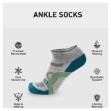 GRIP6 Everyday Merino Wool Socks - Lightweight Wool Hiking Socks - Warm Crew Socks for Men and Women - Cold Weather Gear - XL (1 pack)