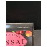 Bonsai Cherry Peach Sweetened Sparkling Water, 12 fl oz cans, 8 pack