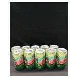 Mountain Dew Citrus Soda Pop  7.5 fl oz  10 Pack Mini Cans