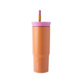 Owala 24oz Stainless Steel Straw Tumbler - Tangy Tango (missing lid and straw)