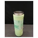 Owala 24oz FreeSip Stainless Steel Water Bottle - Lime Light: Insulated, Leakproof (missing lid & straw)