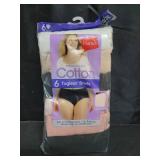 Hanes Womens High-waisted Panties, 6-pack, Moisture-wicking Cotton Briefs-underwear, Body Tones, 10 US