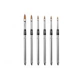 Therapy Pen Crystal Pen Paint Pen Silicone Pen Spot Drill Pen Brush Nail Painting Tool Set Light(White-Fruit peach5)