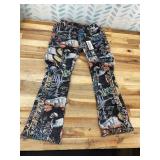 Boys Dalai Multi Stacked Tapestry Flare Jean 5T