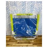SunnyFeel Low Folding Beach Chair for Adults, Lightweight Beach Chair, Portable Camping Sand Chairs with Hard Armrest, Supports 300lbs for Beach Lawn Concert