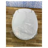 Brondell Ecoseat White Round Slow-Close Bidet Toilet Seat
