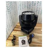 Retails for $139! 19x15W Zoom Beam Wash Moving Head Light for Stage Lighting Effect with RGBW 4in1 LED and DMX Control Dj Disco and Nightclub