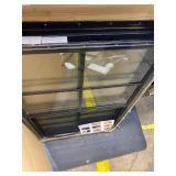 Retails for $125! Yuzzy 24" x 36" Shed Windows with Tempered Glass and Fiberglass Screen, 2 Pack Small Sliding Windows for Shed, Chicken Coop, Playhouse, Household, Garage, Barns (Black)