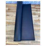 SAPID 32"x24" Extra Large Silicone Mat With Raised Edge, Rolled-Up Silicone Mats For Kitchen Counter Heat Resistant Silicone Mat With Lip, Thick Countertop Protector Mat,Silicone Mats For Crafts,Black