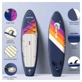 Retails for $210! PORTAL SUP Inflatable Paddle Board for Adults 10