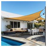 10ft Sun Shade Sail Pole 1 Pack - Outdoor Sunshade Sail Post with Carabiner Snap Steel Metal Heavy Duty Pole Kit for Support Light String,Sunshade Sail,Canopy - Thickness 1.7mm