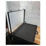 Retails for $230! Aluminum PMMA Trading Card Display case,Table Top Portable Trade Show Display Case,1 Pack 34"x22" XL Large,with Handle and Lock, for Jewelry MTG TCG Cards Collectible Cards.(Black, 3