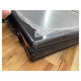 Retails for $230! Aluminum PMMA Trading Card Display case,Table Top Portable Trade Show Display Case,1 Pack 34"x22" XL Large,with Handle and Lock, for Jewelry MTG TCG Cards Collectible Cards.(Black, 3