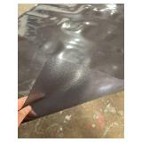 SALLOUS Chair Mat for Hard Floors, 6x4 Non-Slip Vinyl Chair Mat for Hardwood Floor, Multi-Purpose Hard Floor Protector Desk Mat for Home Office (Translucent Black)