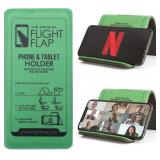 Airplane Phone Holder, Flexible Cell Phone Holder, Folding Cellphone Stand for Desk, Bed, Office, Treadmill - Airplane Gadgets for Long Travel Accessories - Plane Essentials (Green)