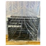 Retails for $170! 199" Extra Wide Baby Gate, Play Yard Child Safety Gate, Dog Gates with Auto-Close Door, Double Locking System for The House Doorways, Fireplace, Kitchen, 8-Panels, 30" Tall