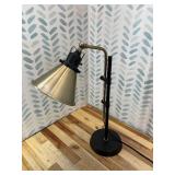 Adesso SL3740-01 Arthur Desk Lamp, Black and Gold