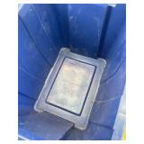 Sterilite 24-Pack Plastic Storage Bins, 18 Gallon Tote Containers with Lids, Marine Blue