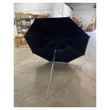 Sunphio Beach Parasol 220 cm, Anti-UV 50+, Tilting, Windproof, Compact and Solid, Large Round Parasol